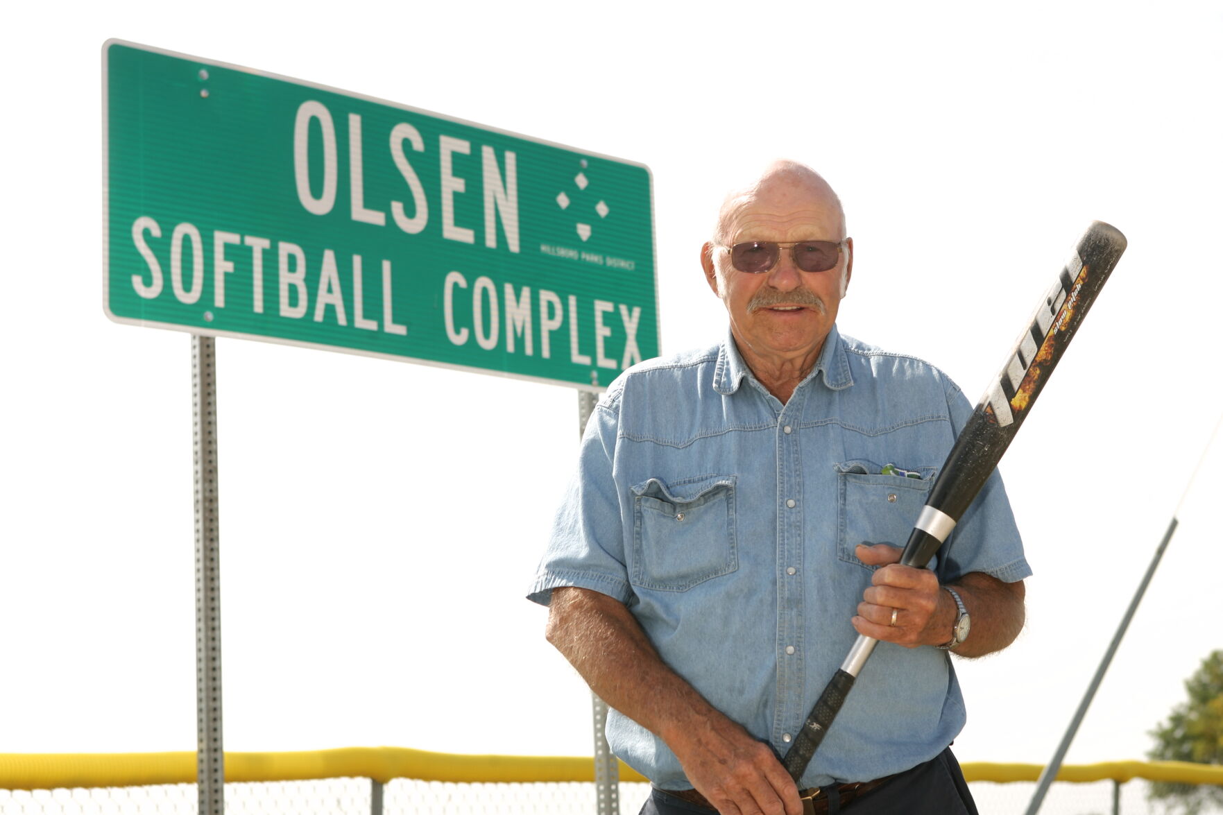 Ed Olsen at Olsen Softball Complex
